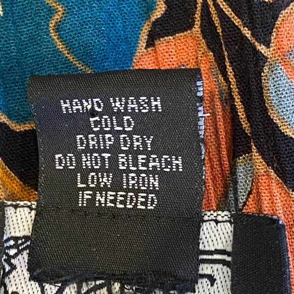 ANGIE V Neck Twist Front Cut Out Sundress Jrs Sz L #285W - Picture 8 of 8